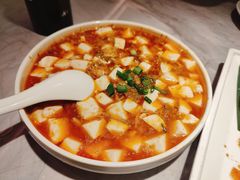 麻婆蟹粉豆腐-小峰饭店·35年锡帮菜
