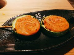 烤明太子西葫芦-人间酒暖·Go blanc·烧鸟·深夜食堂(陆家嘴店)