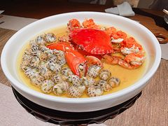 陈年花雕膏蟹醉花螺-梅花境(万科店)