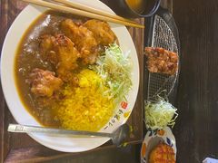 芝士猪排黄米饭-金龙咖喱
