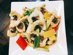 姜葱炒脆鲩片-豪华脆肉鲩
