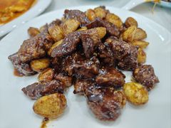 黑椒蒜仔牛肉粒-奥华餐厅·老张记(台基厂店)