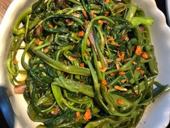 马拉盏炒通菜-大头虾越式风味餐厅(光明广场店)