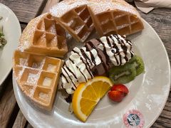 水果冰淇淋松饼-漫咖啡(银泰创意城店)