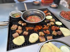 蒜香牛肉-夏大妈烧烤