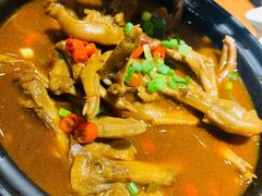 辣味鸭掌煲-老馆子·建德菜·山肴鱼鲜(海威新界店)