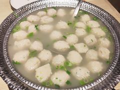 小船黄花鱼丸汤-小船渔村•大连菜•大连焖鱼(黄河路店)
