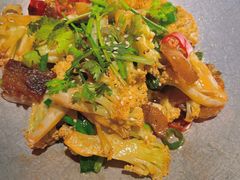 干锅丽水香菇花菜-探花·意境江南菜·唐伯虎文化体验店·松鼠桂鱼(观前店)