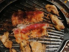 -山野的朋友露营炭火烤肉