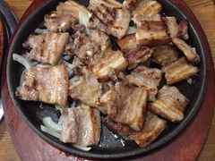 烤五花肉-包装马车·韩国料理·포장마차