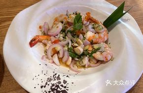 Thai Lemongrass and Mint Shrimp