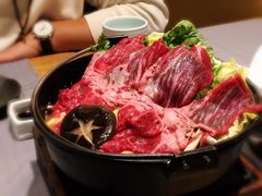 雪花牛肉寿喜锅-隐泉之语日式料理(王府中环店)