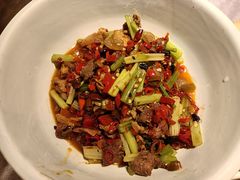陈年剁椒肉炒肉-回头食客-李久其家民间餐厅(望城金桥国际店)