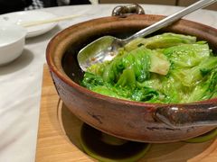 虾酱啫唐生菜-香港百合居(LCM置汇旭辉广场店)