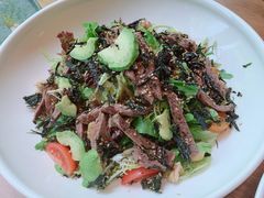 牛排牛油果沙拉-青麦家·融合餐厅(江岛智立方店)