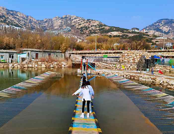 茶山风景区-"玻璃桥真的是比想象中要吓人…我可从来没觉.