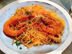 鲜虾浓汁天使面-The Rug Cafe(王府中环店)