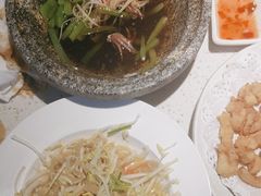 菜心拌蜇皮-船歌·鱼水饺青岛菜(金狮广场店)