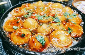 Iron Plate Fresh Egg