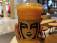 芒果西番莲果茶星冰乐-星巴克(杭州大厦C座店)