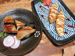 火炙三文鱼手握-小川洋风料理(街道口店)