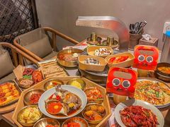 -草家酱蟹炭火烤肉店(珲春南路一店)