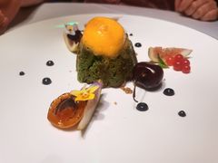 熔岩巧克力配香草冰淇淋-牛排家(北京长安街英皇集团中心店)