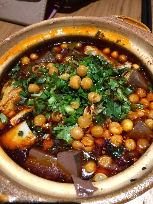 旺炉川菜(缤谷广场店)-肥肠血旺-菜-肥肠血旺图片-上海美食-大众点评