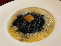海胆墨鱼汁面-北京华彬费尔蒙酒店·刃餐厅