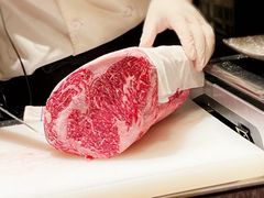 现切射和牛肋排-老乾杯和牛烧肉(王府中环店)
