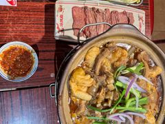 牛腩牛杂煲-沙胆彪炭炉牛杂煲(成都玉林店)