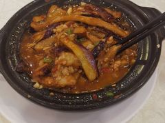 鱼香茄子煲-权记避风塘(鸿记店)