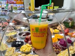 芒果汁-水果立方果然鲜(升平路店)