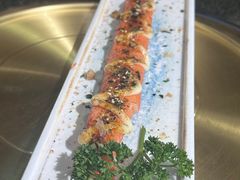 焦糖沙拉巨型蟹柳-梦山水日本烧肉(五四广场店)