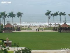 椰树间的海浪-大堂酒廊·亚龙湾万豪度假酒店