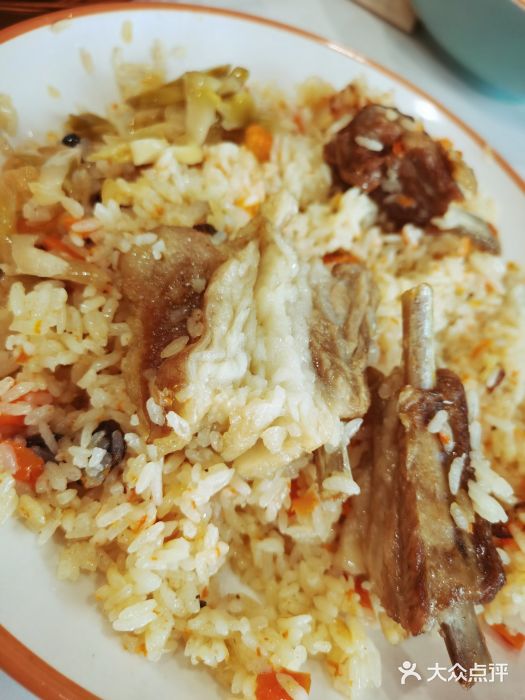 董小西的凉皮和椒麻鸡(三元桥店)羊排抓饭图片