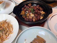 煎烹雪花牛肉-狮王府淮扬菜(夫子庙老门东店)