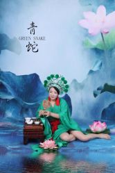 点击看大图 -后宫·古装汉服京剧儿童亲子全家福摄影