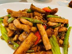 里脊炒鲍菇-大铁勺新津菜(东丽阳光新业广场店)