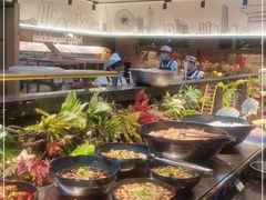 自助取餐区-梨花自助烤肉(天河城店)