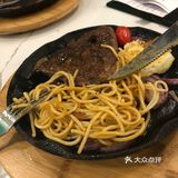 没发现有团购，就原价点了两份牛扒