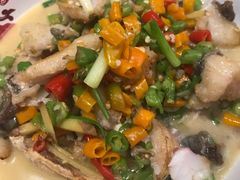 青椒焖草鱼-衡厨·衡阳土菜(中南店)