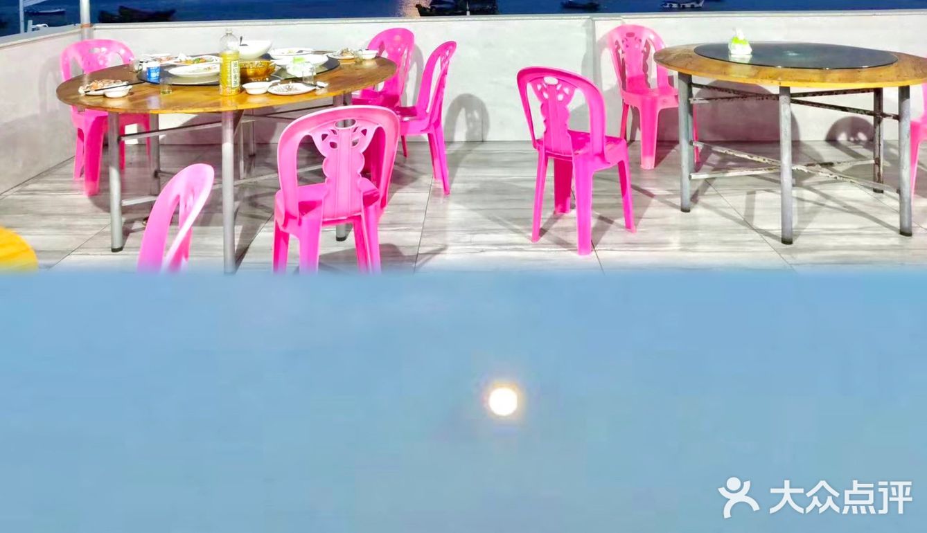 在浯屿岛吃海鲜看日落也太浪漫了吧‼️