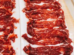 现切鲜嫩牛肉-为什么牛潮汕牛肉火锅(万胜广场店)