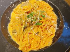 辣味奶油意面-机器人火炉披萨