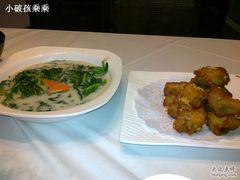 无油汤时蔬&蒜香排骨-同庆楼(花园店)