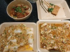 铁板大鱿鱼-肉店炸炸炸·爆汁孜然牛肉