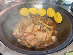 -北京龙庆四季香农家饭庄·灶台鱼·碳烤虹鳟鱼(龙庆峡店)