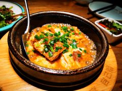 石锅自磨酿豆腐-金苑酒家·客家菜·广东老字号(万象店)