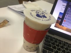 香芋啵啵绿茶-茶百道(龙阳广场店)